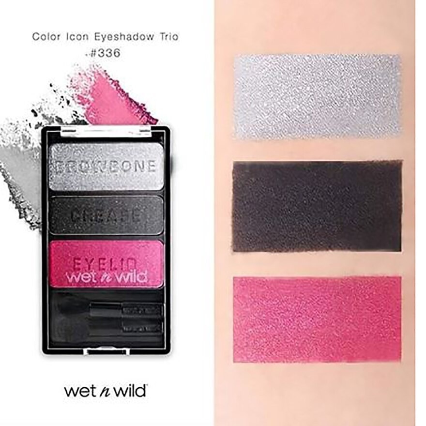 Wet n Wild Color Icon Eyeshadow Trio E336 Spoiled Brat