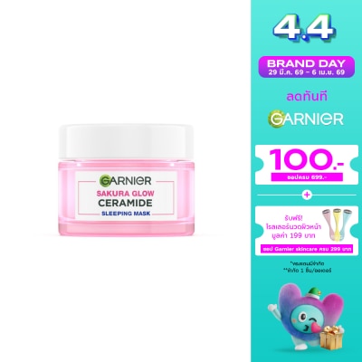 Garnier - Garnier Sakura Glow Ceramide Sleeping Mask 50 Ml.