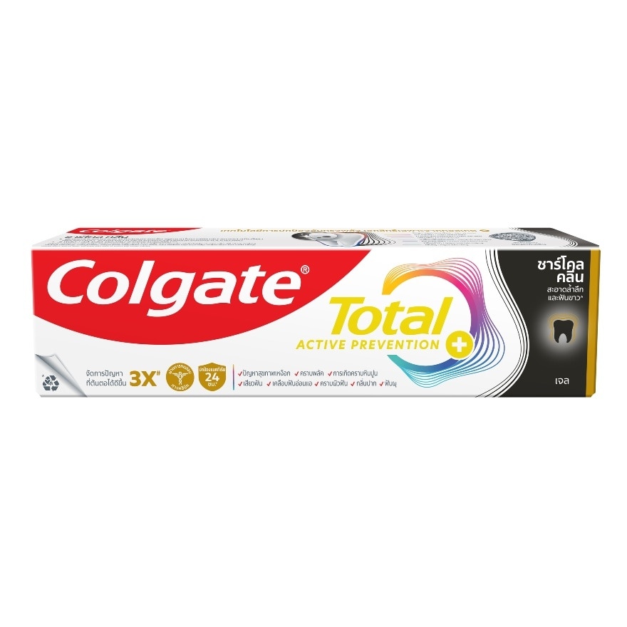 Colgate Toothpaste Total Charcoal Clean 150 G.