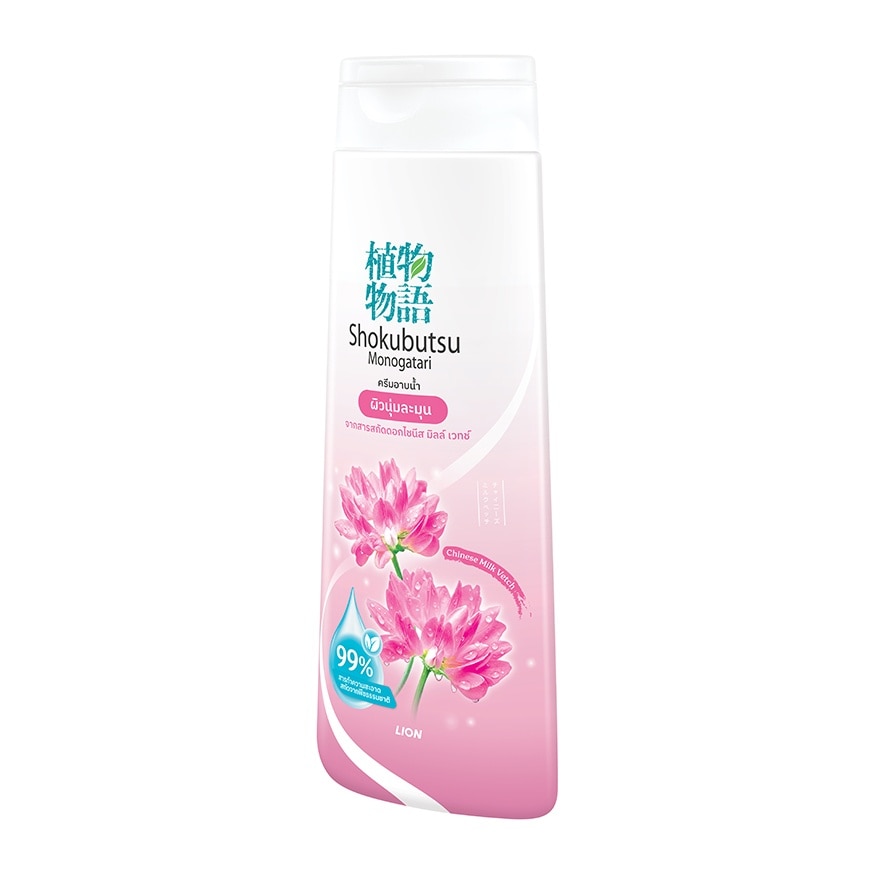 Shokubutsu Monogatari Shower Cream Chinese Milk Vetch 180 Ml. image