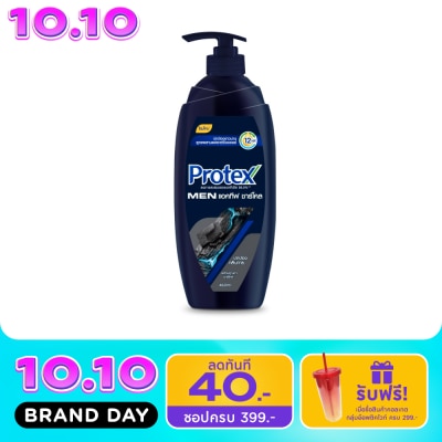 Protex โพรเทคส์ ครีมอาบน้ำ เมน แอดทีฟ ชาร์โคล 450 มล. image