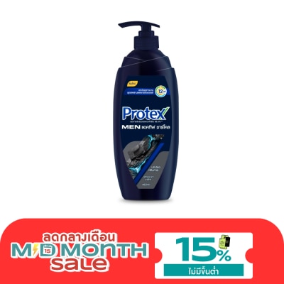 Protex โพรเทคส์ ครีมอาบน้ำ เมน แอดทีฟ ชาร์โคล 450 มล. image
