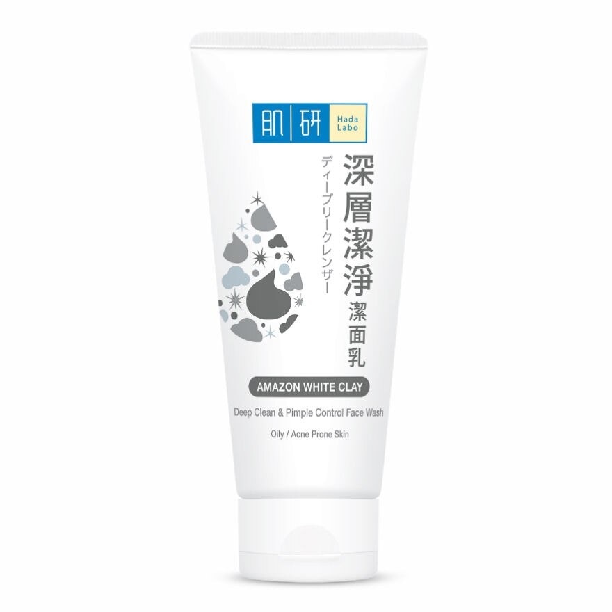 Hada Labo Deep Clean  Pimple Control Face Wash 100 G.