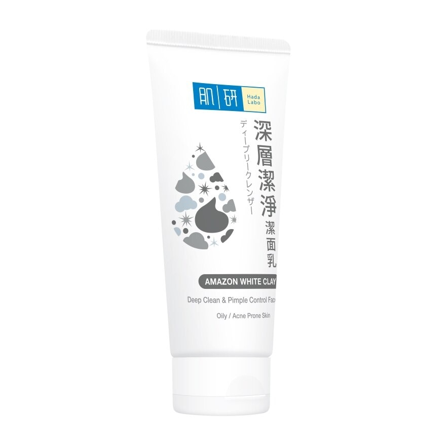 Hada Labo Deep Clean  Pimple Control Face Wash 100 G.