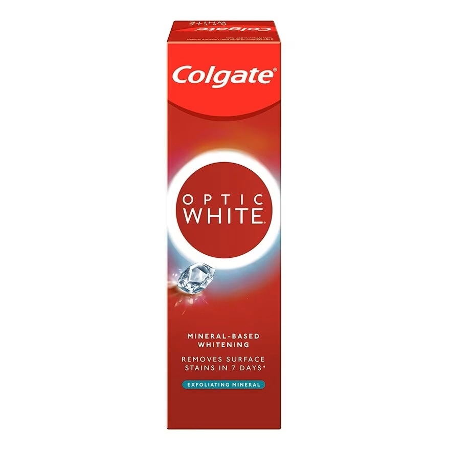 Colgate Toothpaste Optic White Exfoliating Mineral 100 G.