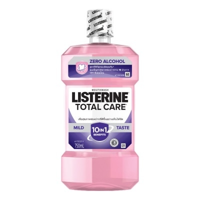 Listerine ลิสเตอรีน น้ำยาบ้วนปาก โทเทิลแคร์ ซีโร่ แอลกอฮอล์ 750 มล.
