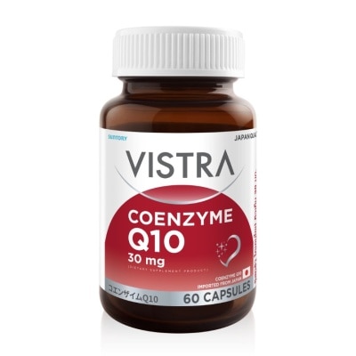Vistra วิสทร้า โคเอนไซม์ Q10 60แคปซูล image