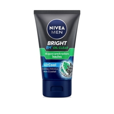 Nivea นีเวีย เมน ไวท์ แอคเน่ มัดโฟม 100 กรัม ผู้ชาย โฟมล้างหน้า คุมมัน