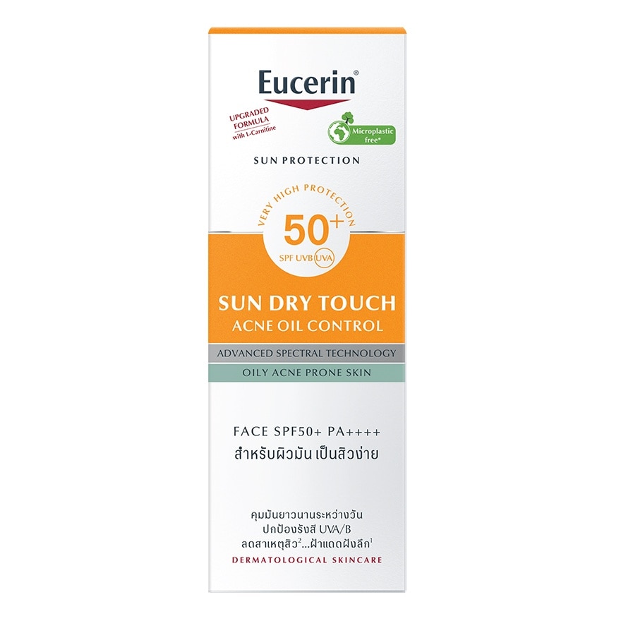 Eucerin Sun Dry Touch Acne Oil Control SPF50+ PA++++ 50 ML image