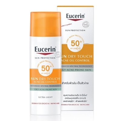 Eucerin ครีมกันแดด Eucerin ยูเซอริน ซันดราย ทัช แอคเน่ ออย 50 มล.