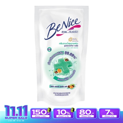 Benice Benice Shower Cream Anti-Bacteria Active Plus 400 Ml. (Refill)