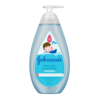 Johnson Johnson's Baby Active Fresh Shampoo 500 Ml.