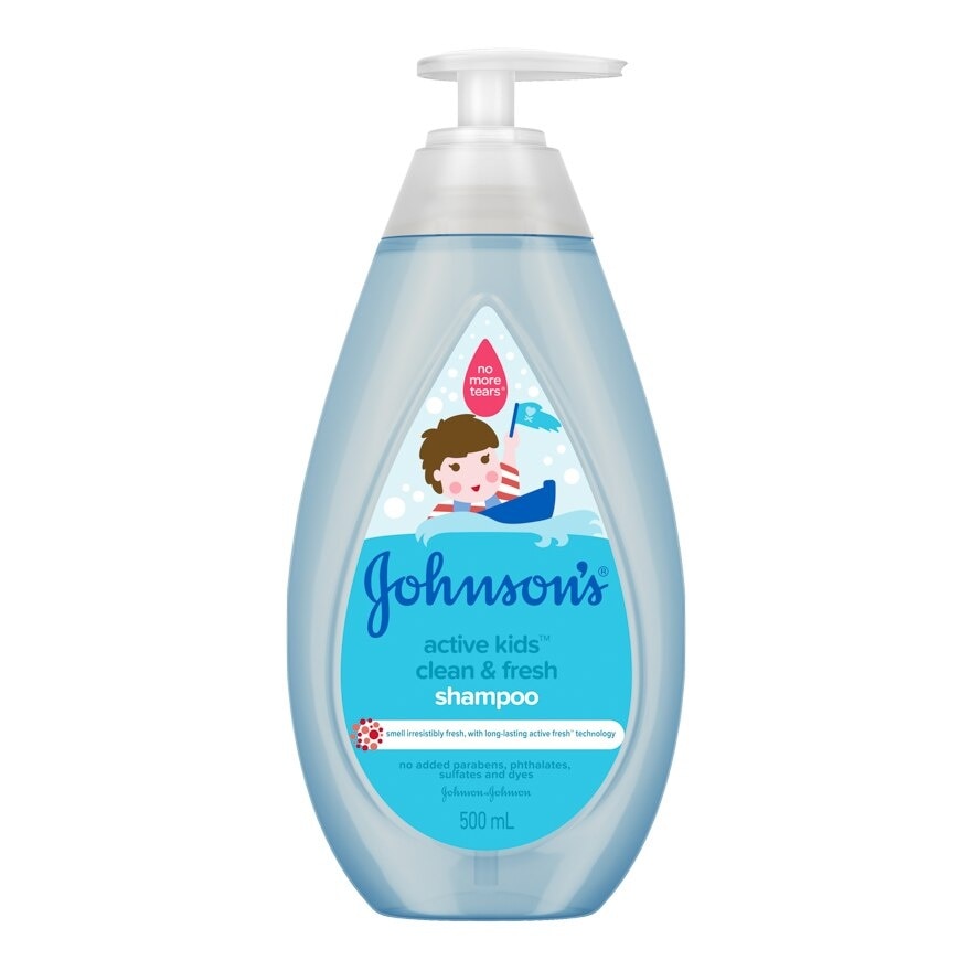 Johnson's Baby Active Fresh Shampoo 500 Ml.