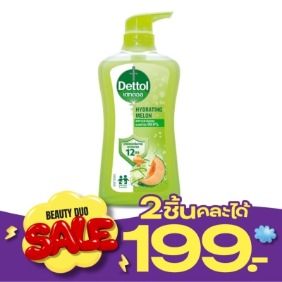 Dettol เดทตอล เจลอาบน้ำ แอนตี้แบคทีเรีย ไฮเดรทติ้ง 480 กรัม image