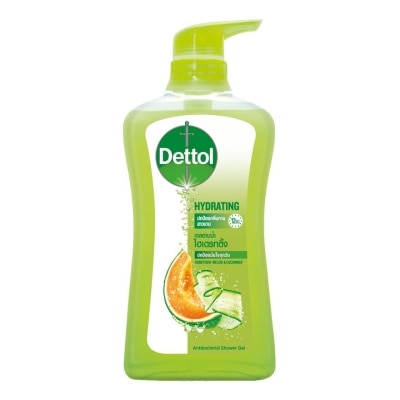 Dettol เดทตอล เจลอาบน้ำ แอนตี้แบคทีเรีย ไฮเดรทติ้ง 500 มล.