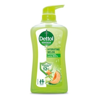 Dettol - เดทตอล เจลอาบน้ำ แอนตี้แบคทีเรีย ไฮเดรทติ้ง 480 กรัม