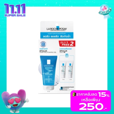 Laroche-Posay Laroche-Posay  Set Effaclar Gel+M 50 ml.Duo+M 3ml.x2