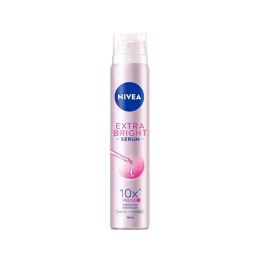 Nivea Deo Extra White Serum Spray 100 Ml. สเปรย์ ระงับกลิ่นกาย