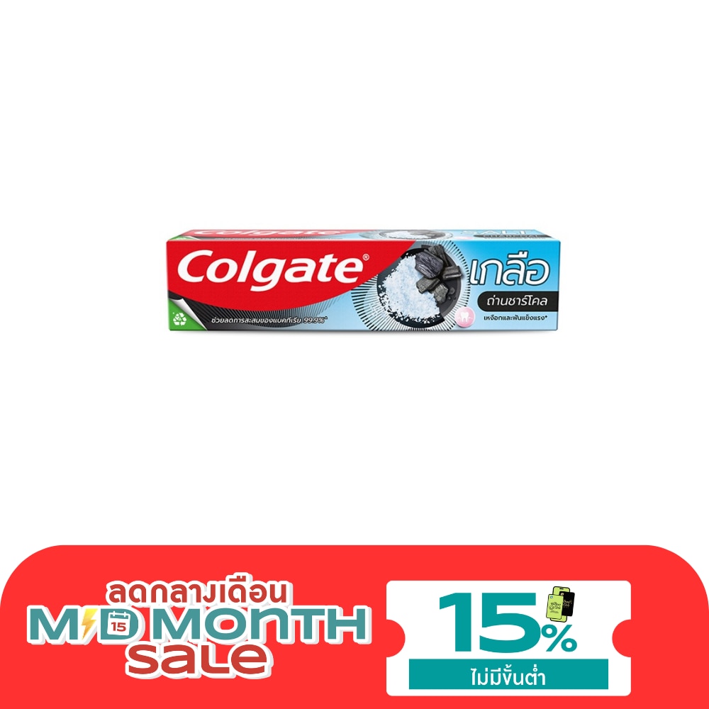 Colgate Toothpaste Salt Charcoal 150 G. image