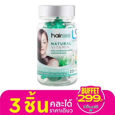 Le Sasha Le Sasha Hair Vitamin Serum Capsules Green Tea  Mint 23 Capsules
