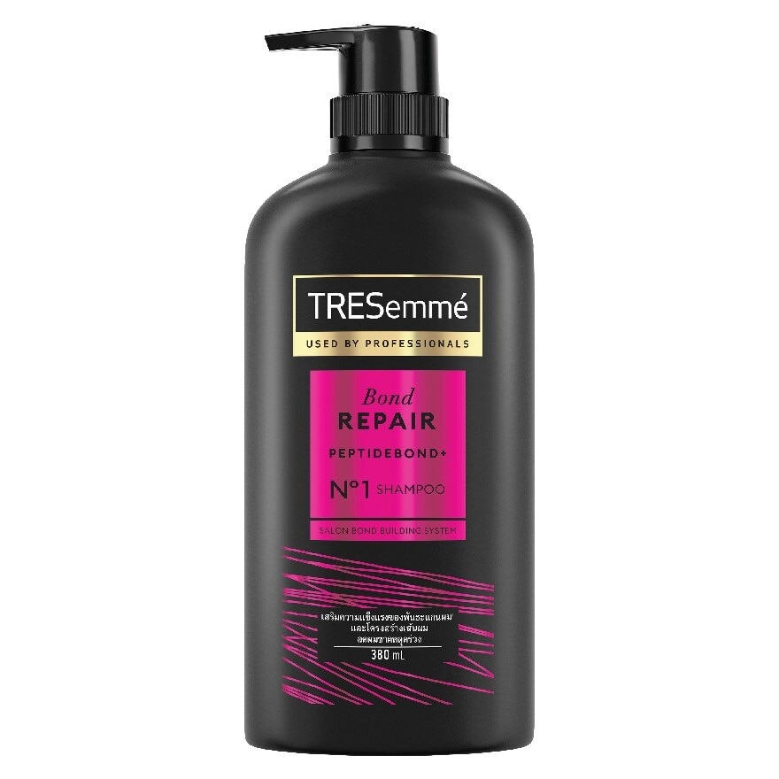 TRESemme Shampoo Bond Repair 380 Ml. ยาสระผม แข็งแรง ลดผมขาดหลุดร่วง