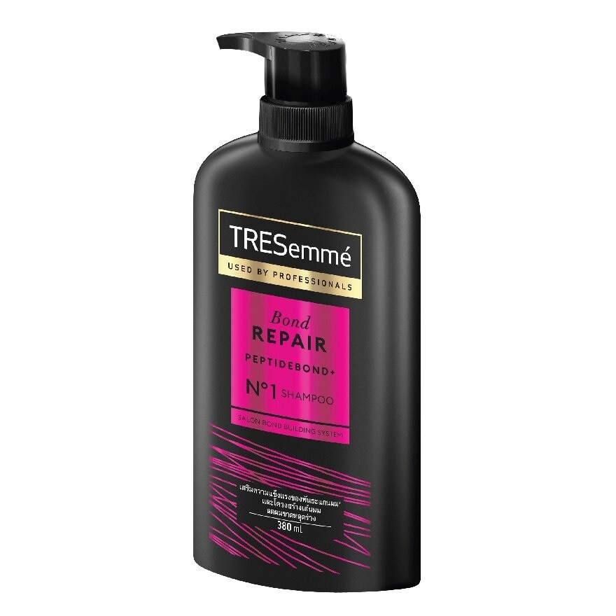 TRESemme Shampoo Bond Repair 380 Ml. ยาสระผม แข็งแรง ลดผมขาดหลุดร่วง