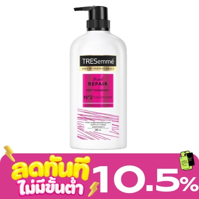Tresemme เทรซาเม่ คอนดิชั่นเนอร์ บอนด์ รีแพร์ 380 มล. ครีมนวดผม ลดผมขาดหลุดร่วง image