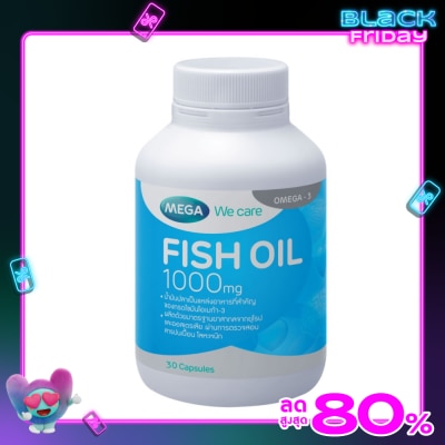 Mega Mega Fish Oil 1000mg 30capsule