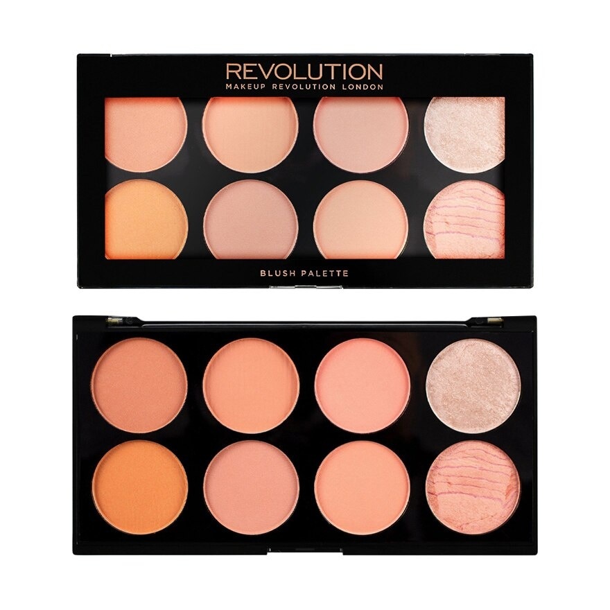 Makeup Revolution #MUR Ultra Blush Palette 12g Hot Spice