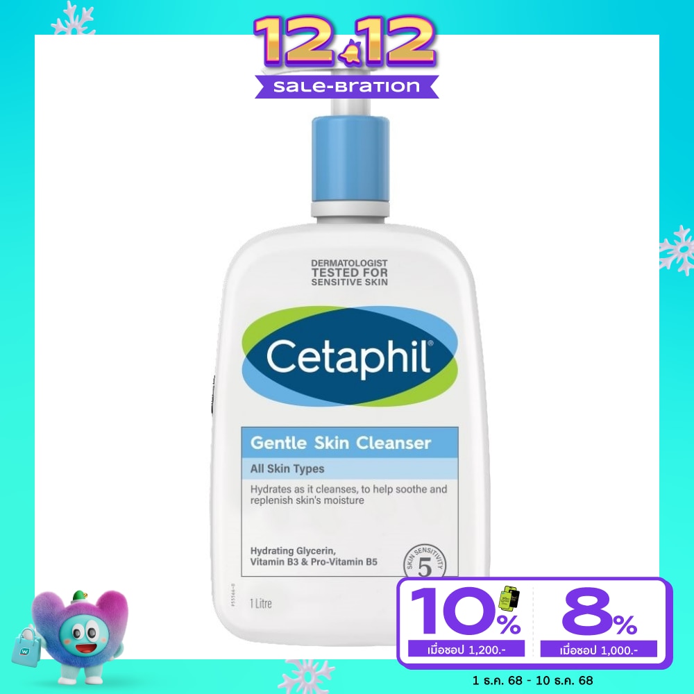 CETAPHIL GENTLE SKIN CLEANSER 1L.