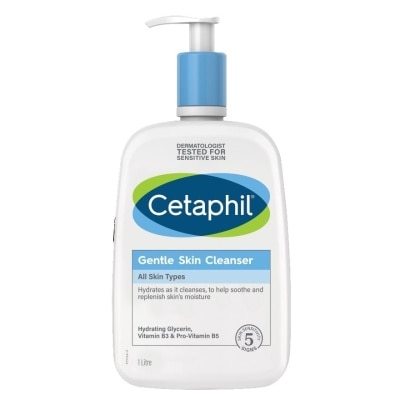 Cetaphil Cetaphil Gentle Skin Cleanser เเซตาฟิล เจนเทิล สกิน คลีนเซอร์ 1 ลิตร