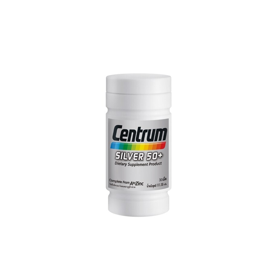 Centrum Dietary Supplement Product Silver 50+ 30 Tablets