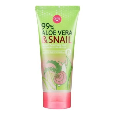 Cathy Doll Cathy Doll 99 Aloe Vera  Snail Serum Soothing Gel 175 G.