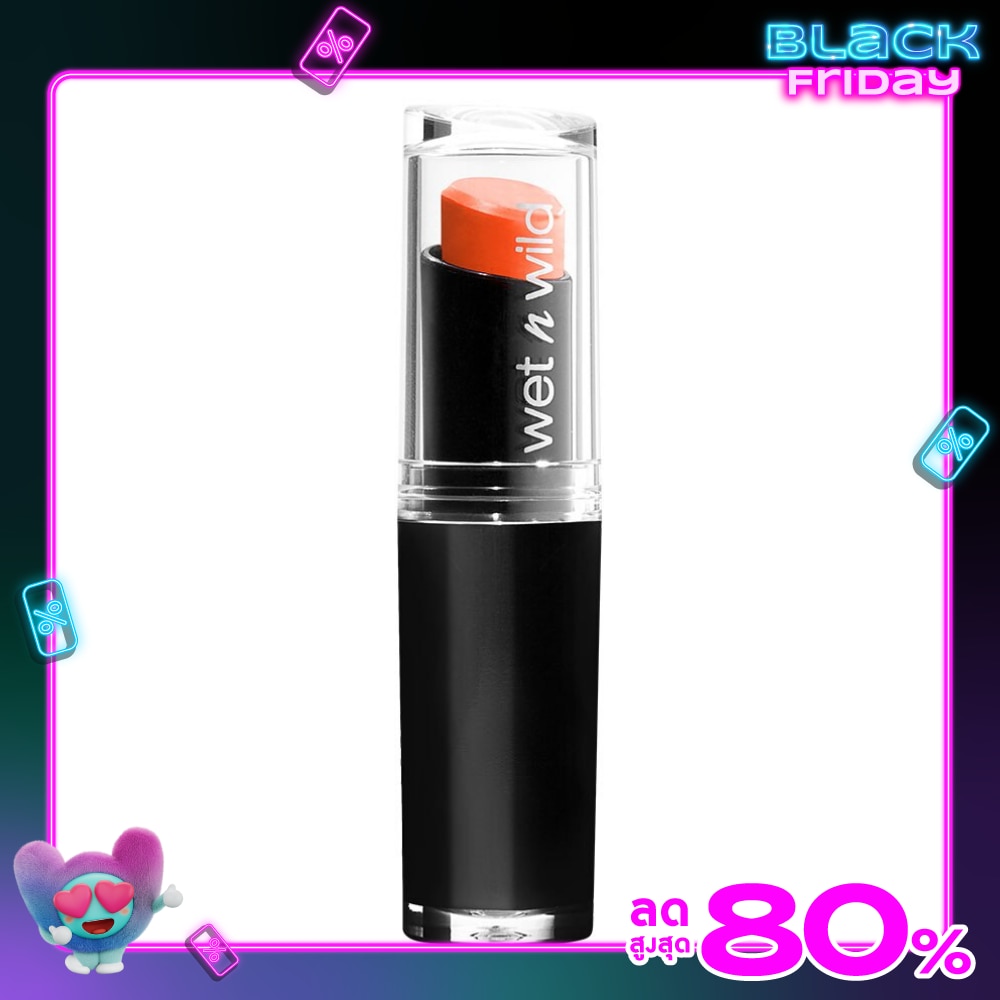 Wet n Wild Mega Last  Lip Color E975 Teasing Tiger Lily