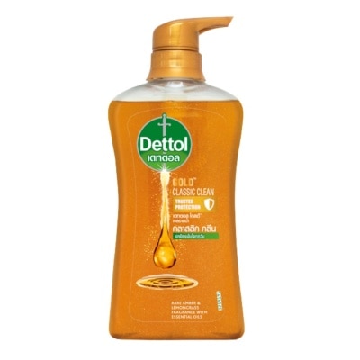 Dettol - เดทตอล เจลอาบน้ำ โกลด์ คลาสสิค คลีน 480 กรัม