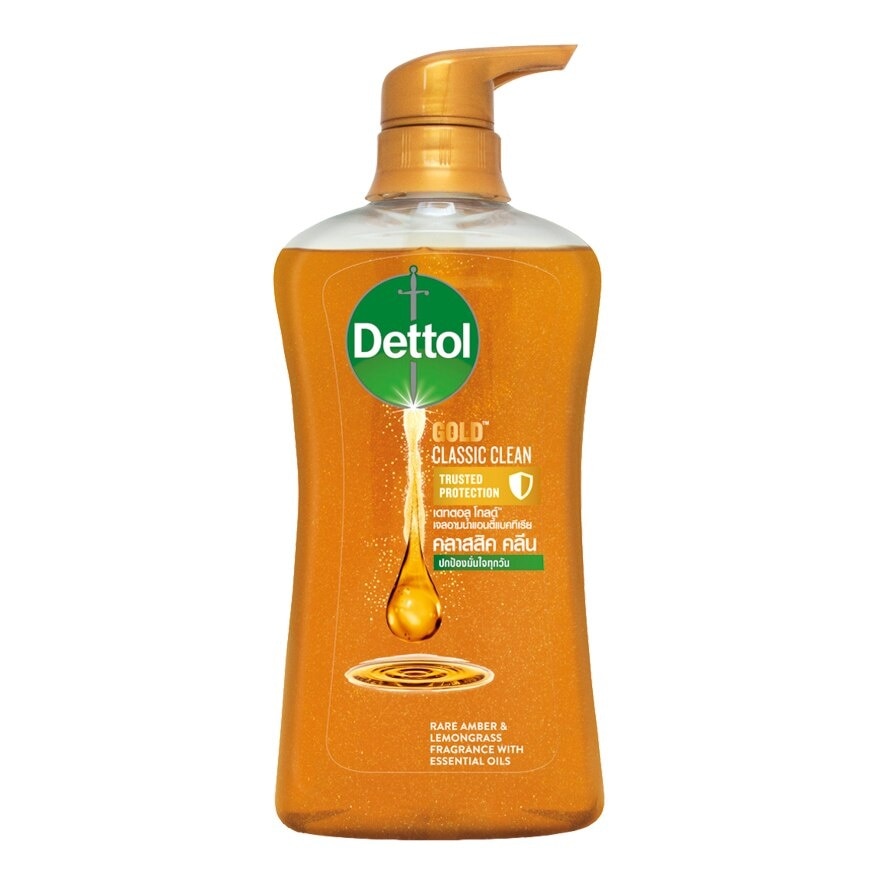 Dettol Shower Gel Gold Classic Clean 500 G.