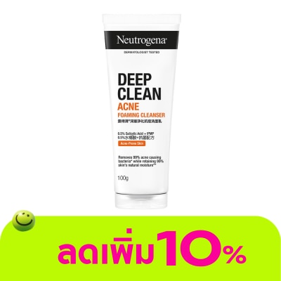 Neutrogena - Neutrogena Deep Clean Acne Foaming Cleanser 100 G.