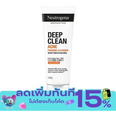Neutrogena Neutrogena Deep Clean Acne Foaming Cleanser 100 G. image