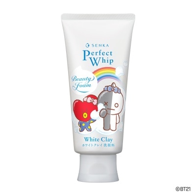 Senka Senka Perfect Whip White Clay 120 G. วิปโฟม ล้างหน้า