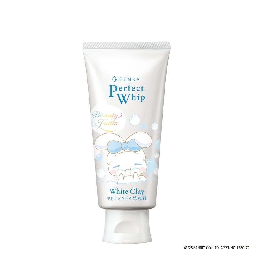 เซนกะ เพอร์เฟ็ค วิป ไวท์ เคลย์ 120 กรัม วิปโฟม ล้างหน้า