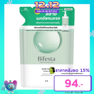 Bifesta Bifesta Micellar Cleansing Water Acne Refill 360 ml.