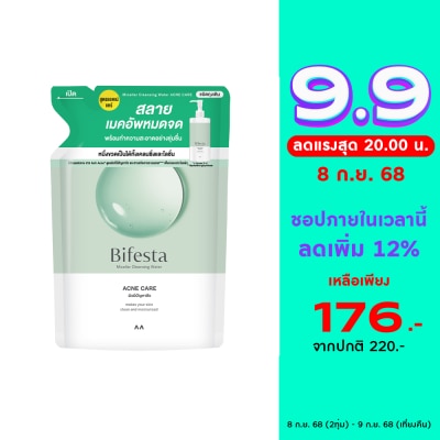 Bifesta Bifesta บีเฟสต้า ไมเซลล่า คลีนซิ่ง วอเทอร์ แอคเน่ (ชนิดเติม) 360 มล.