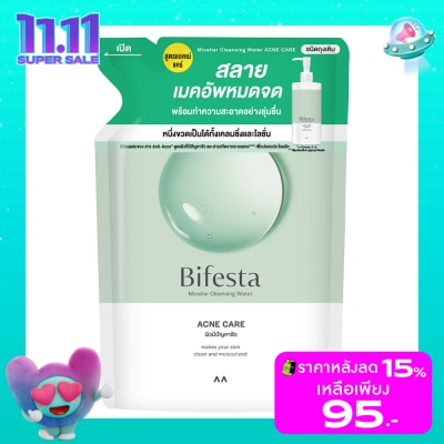 Bifesta Bifesta Micellar Cleansing Water Acne Refill 360 ml.