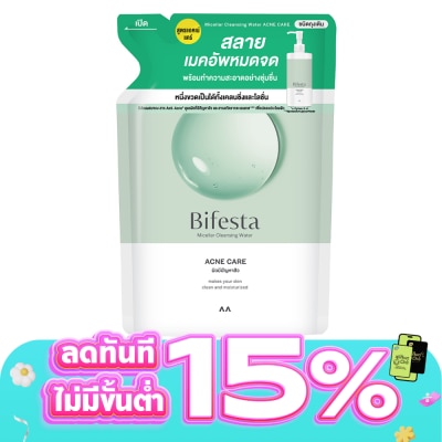Bifesta - Bifesta Micellar Cleansing Water Acne Refill 360 ml.
