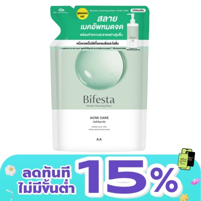 Bifesta - Bifesta Micellar Cleansing Water Acne Refill 360 ml.