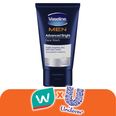 Vaseline - วาสลีนเมนโฟมแอดวานซ์ไวท์100กรัม