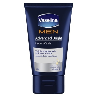 Vaseline วาสลีนเมนโฟมแอดวานซ์ไวท์100กรัม