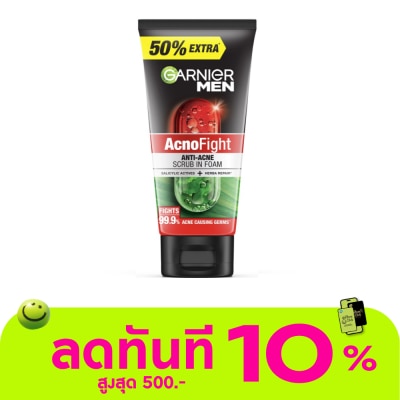 Garnier Men Garnier Men Acnofight Anti Acne Scrub In Foam 150 Ml. image