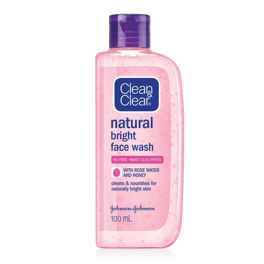 Clean  Clear Natural Bright Face Wash 100 Ml.