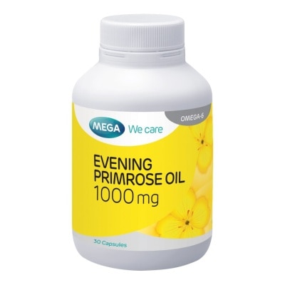 Mega Mega Evening Primrose Oil 30 Capsules